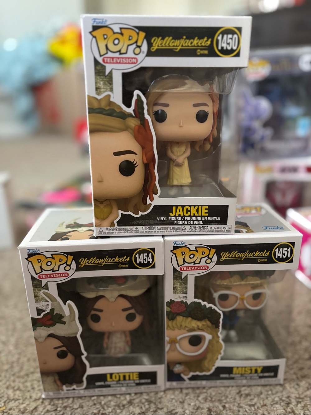 Yellowjackets Funko pop lot